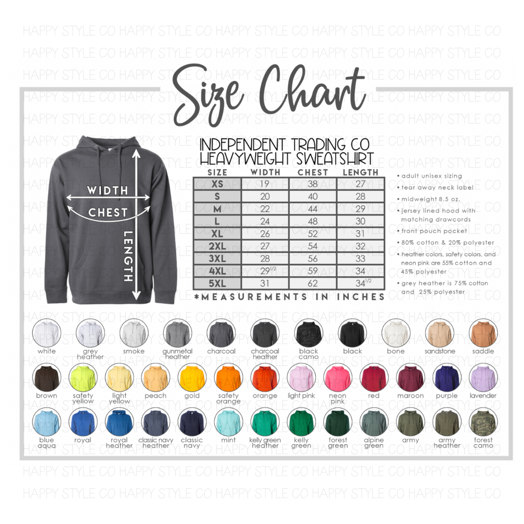 Unisex Heavyweight Hooded Sweatshirt