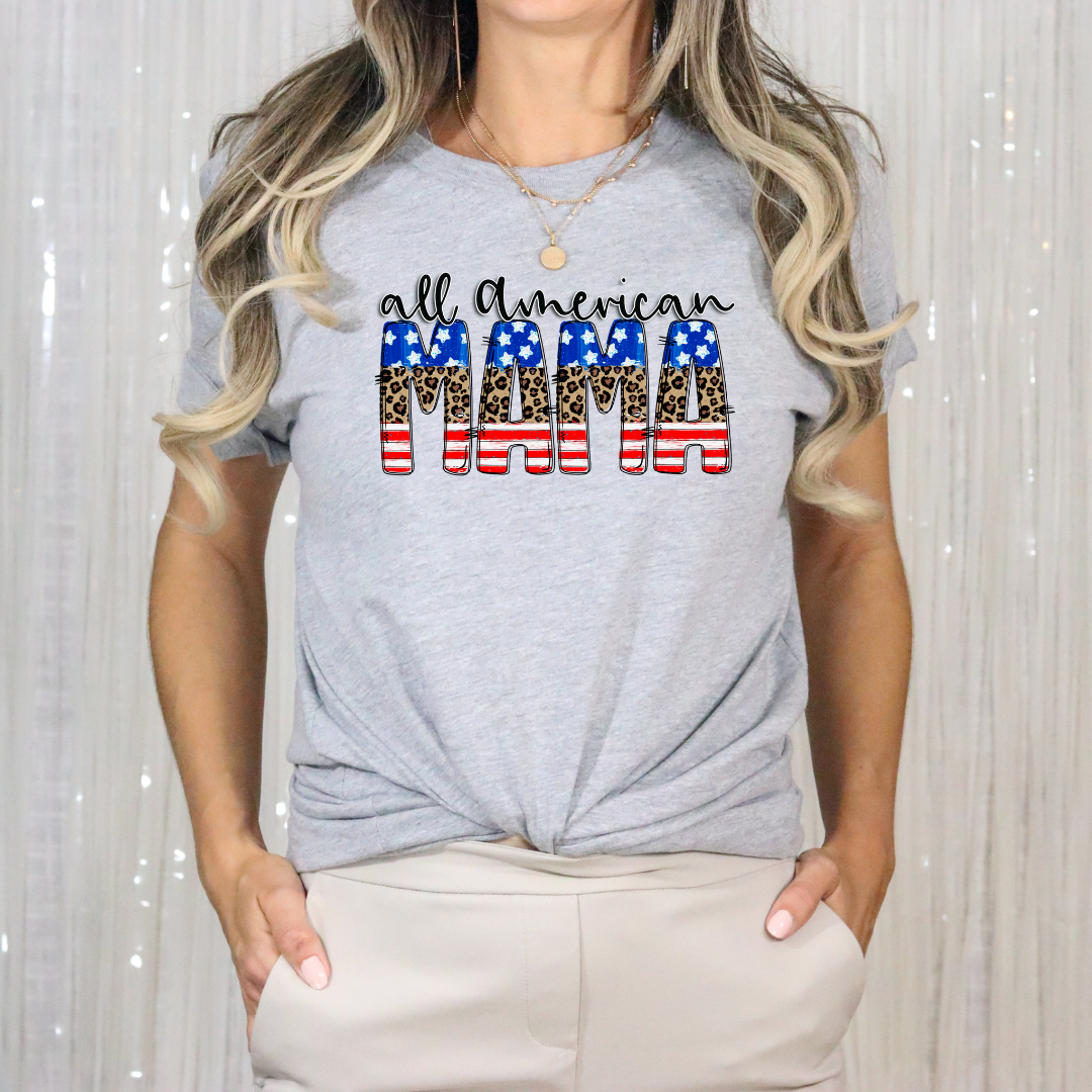 All American Mama Leopard