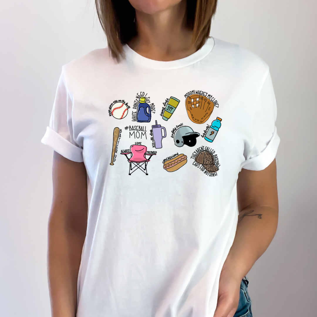 Baseball Mom Vectors