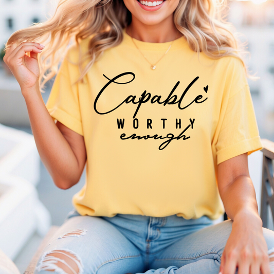 Capable Worthy Enough