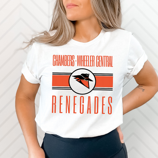Chambers-Wheelers Central Renegades Orange Text