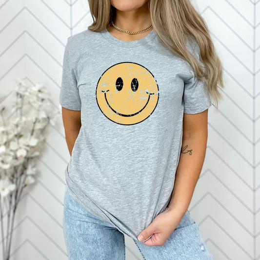 Distressed Smiley