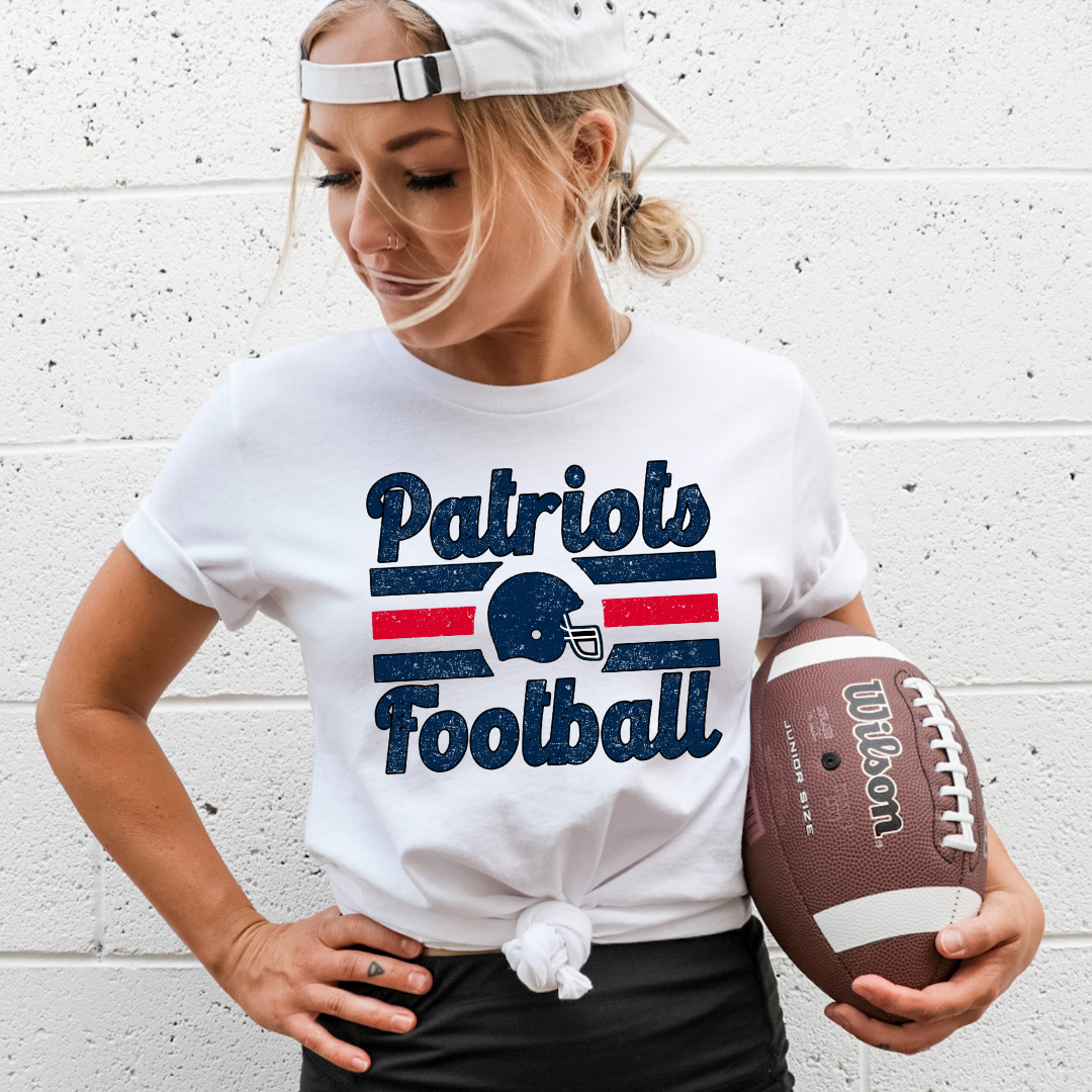 Patriots Football Distressed