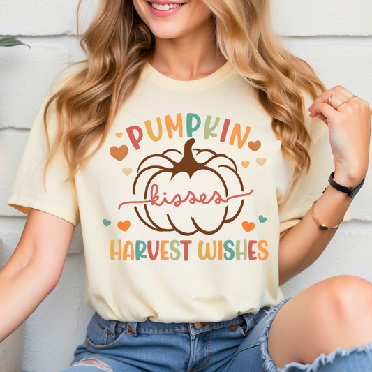 Pumpkin Kisses Harvest Wishes