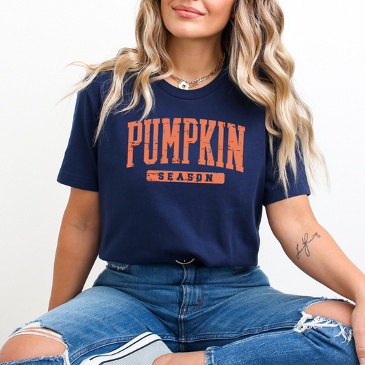 Pumpkin Season DISTRESSED Orange