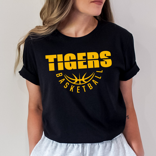SMA Tigers Basketball Gold