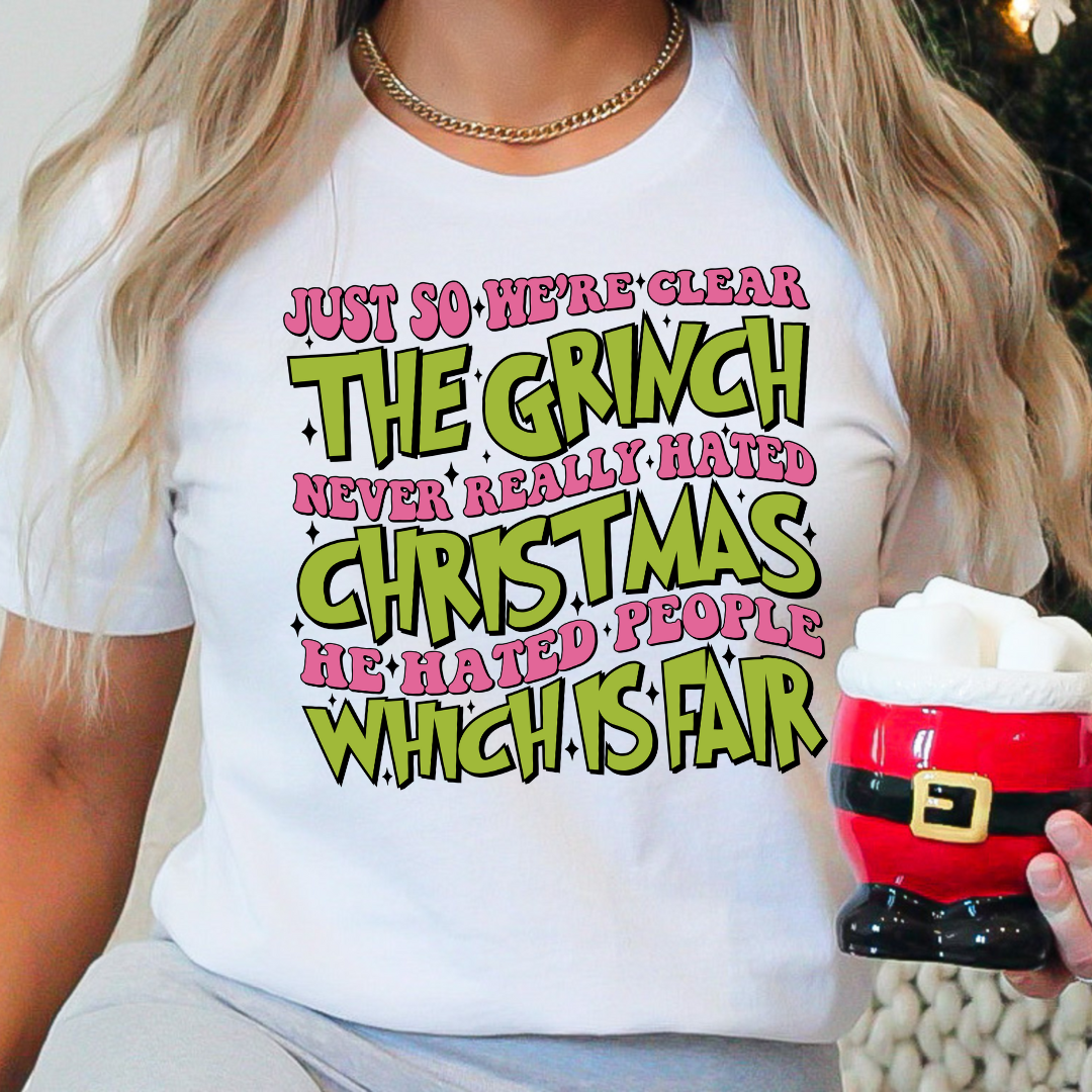The Grinch Never Hated Christmas