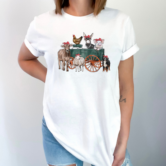 Farm Animals Wagon