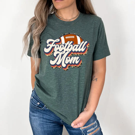 Football Mom Leopard