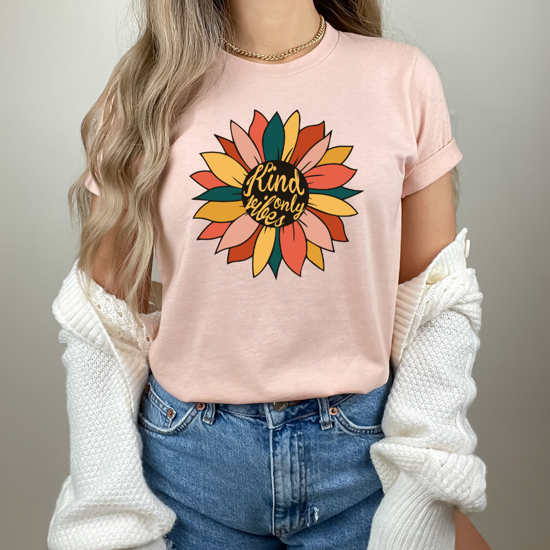 Kind Vibes Only Sunflower