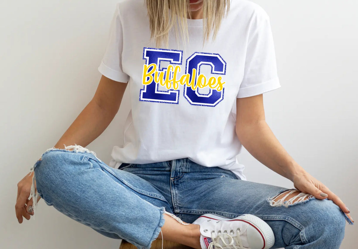 EC Buffaloes Bold Cursive