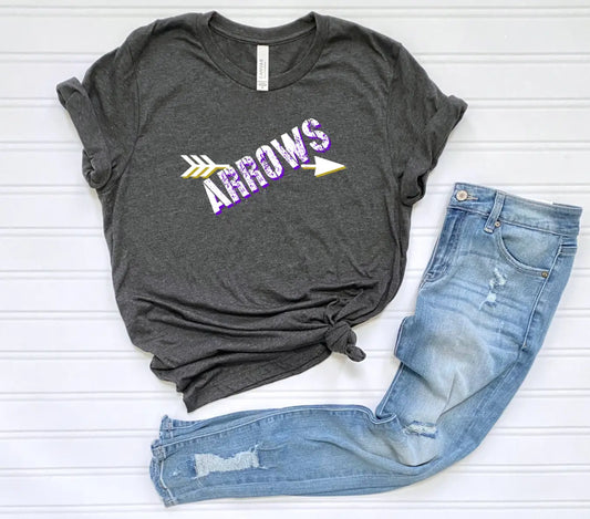 Purple Yellow Arrows