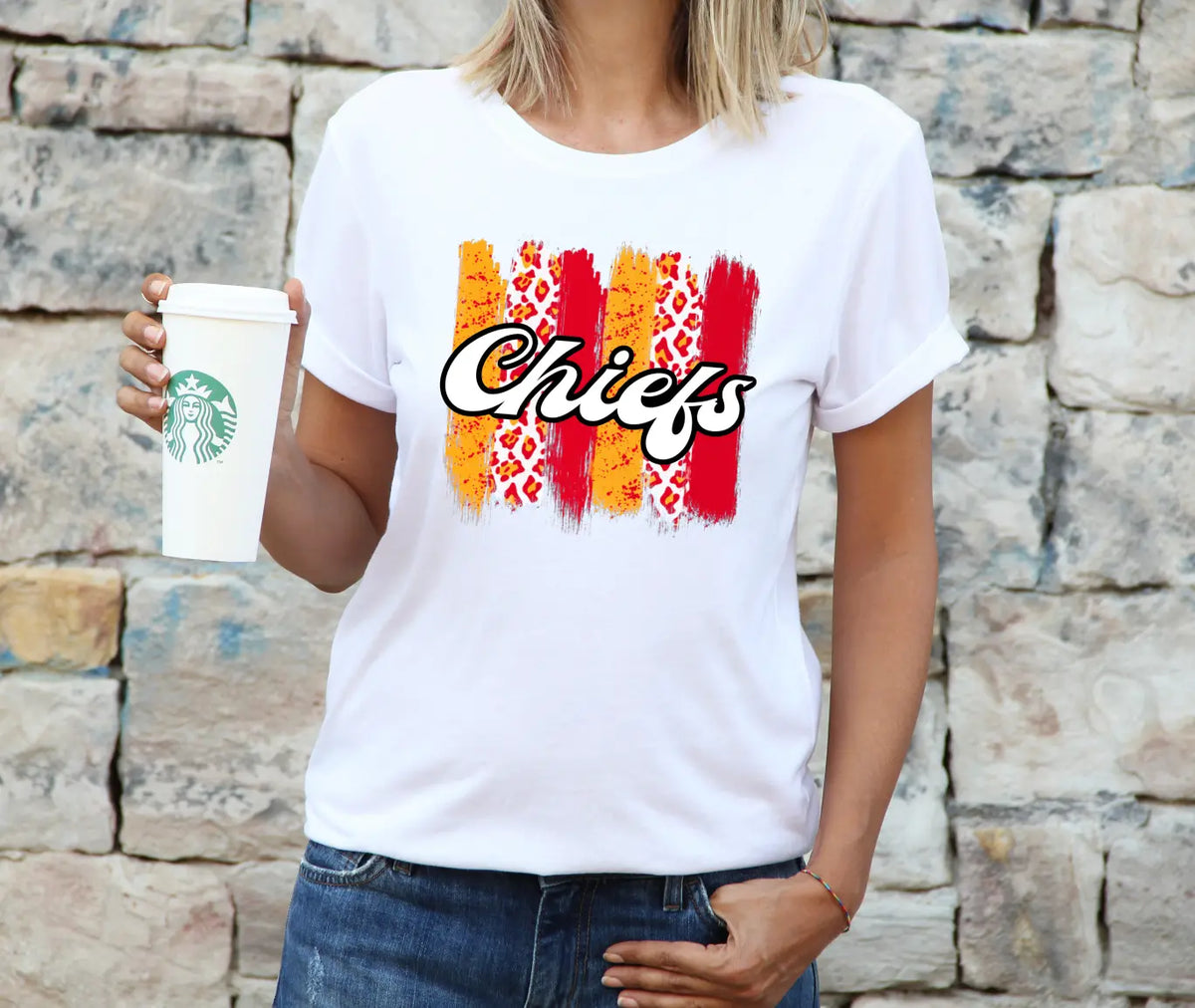 Chiefs Stripes Leopard