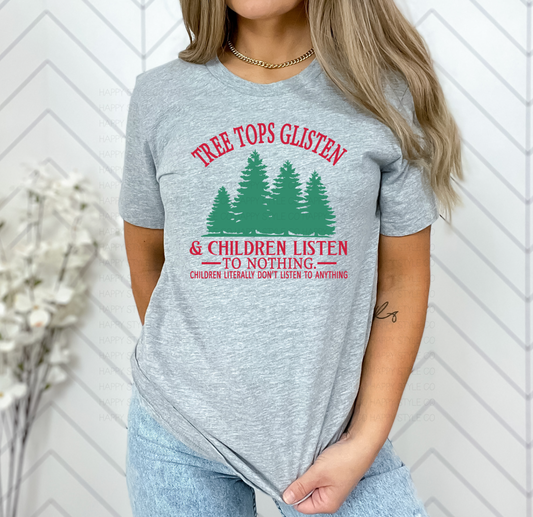 Treetops Glisten and Children Listen to Nothing